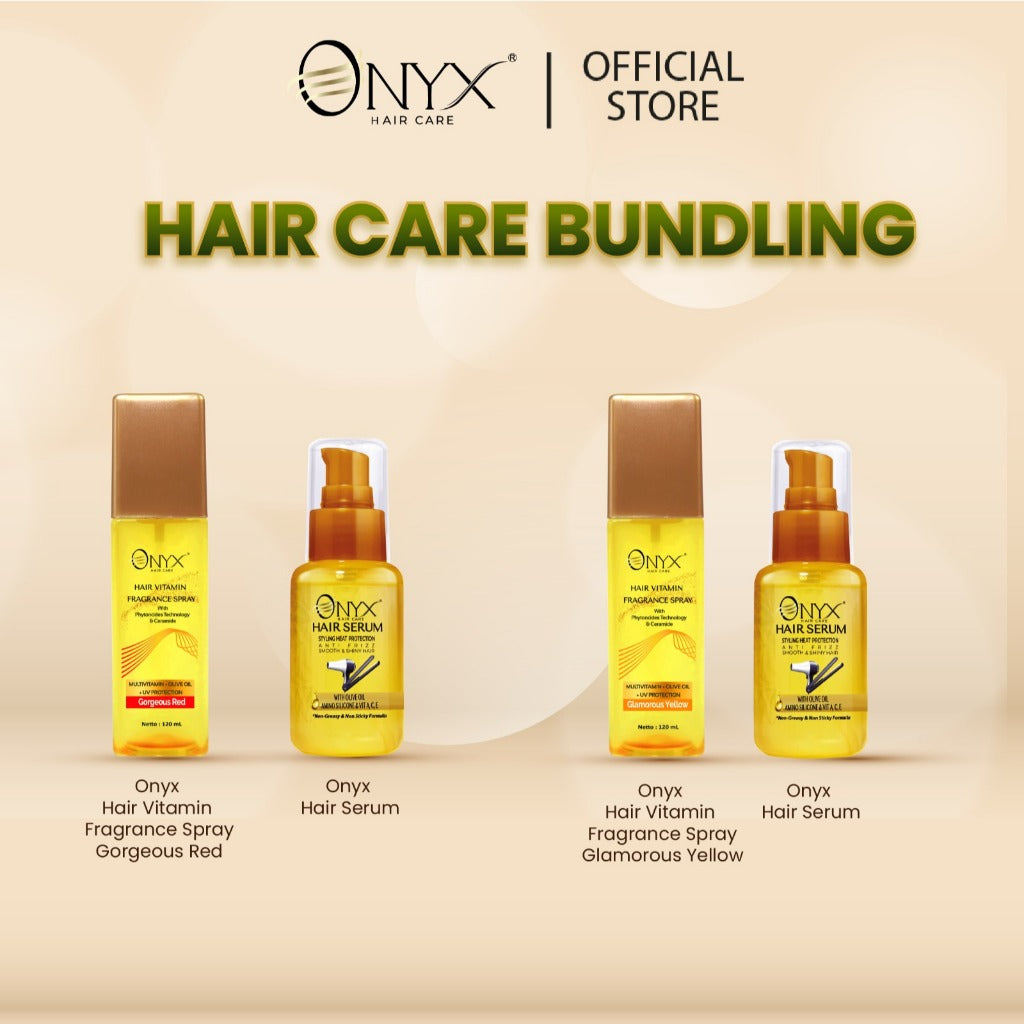 [BUY 1 GET 1] Onyx Hair Serum + Onyx Fragrance / Treatment Rambut / Perawatan Rambut / Serum Rambut