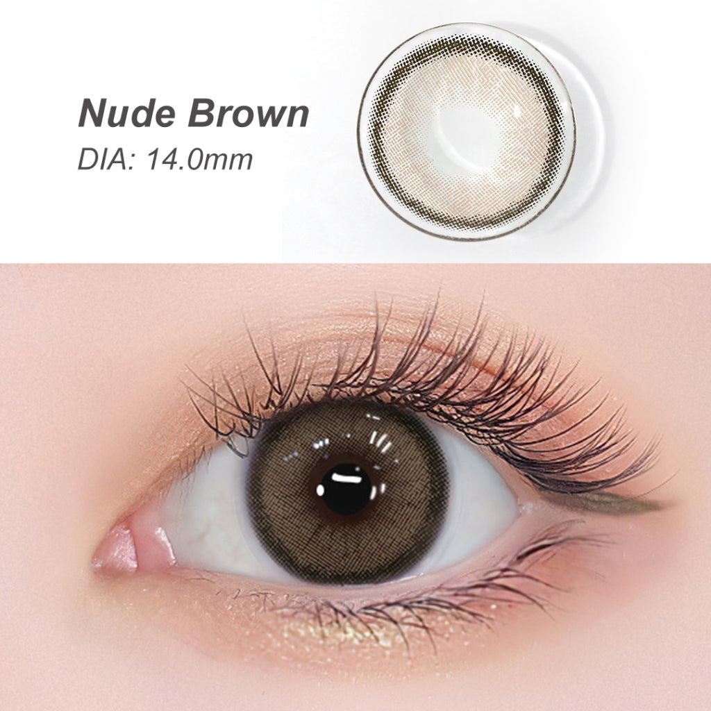 Magister Softlens Minus 0.00~-6.00 Soflen 14.0MM Grey 1Pasang lensa kontak warna 6Bulan