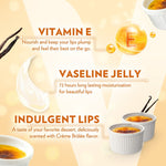 Vaseline Lip Therapy Creme Brulee 7gr - Pelembab Bibir - Lip Balm