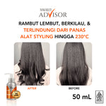 PAKET ISI 2 - Makarizo Advisor Hair Recovery Vitamax 50mL - Vitamin Rambut / Serum Rambut