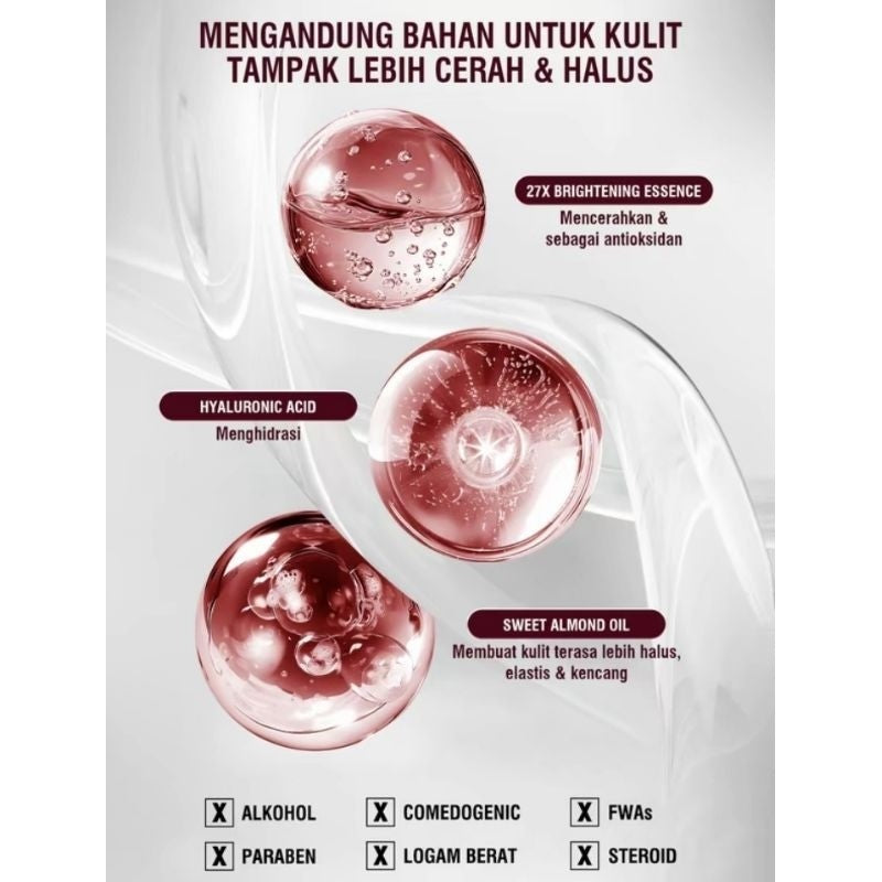 Daviena hb 27x plus power moonlight | Daviena hb dosting | Daviena skincare body lotion dosting | hb dosting daviena skincare