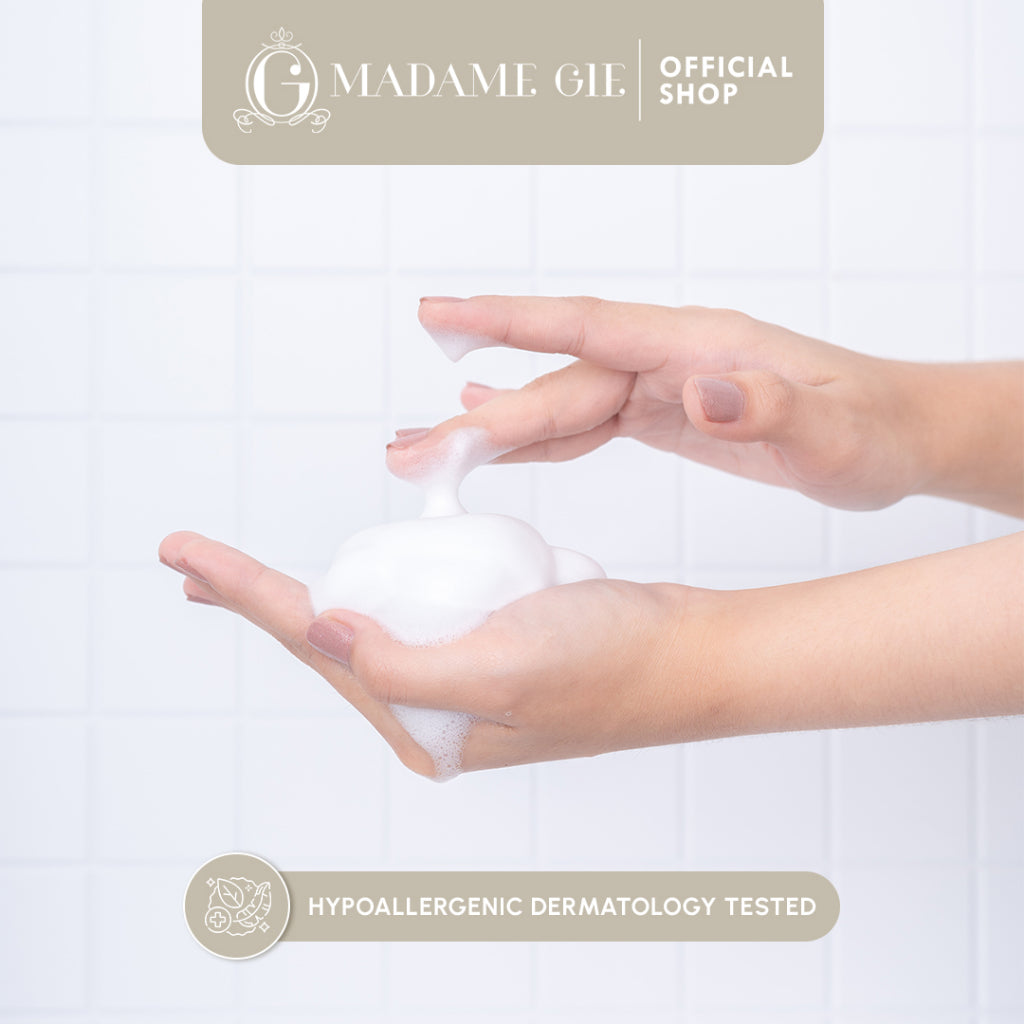 Madame Gie 4 in 1 All Gleam Foam - Facial Wash MakeUp Remover