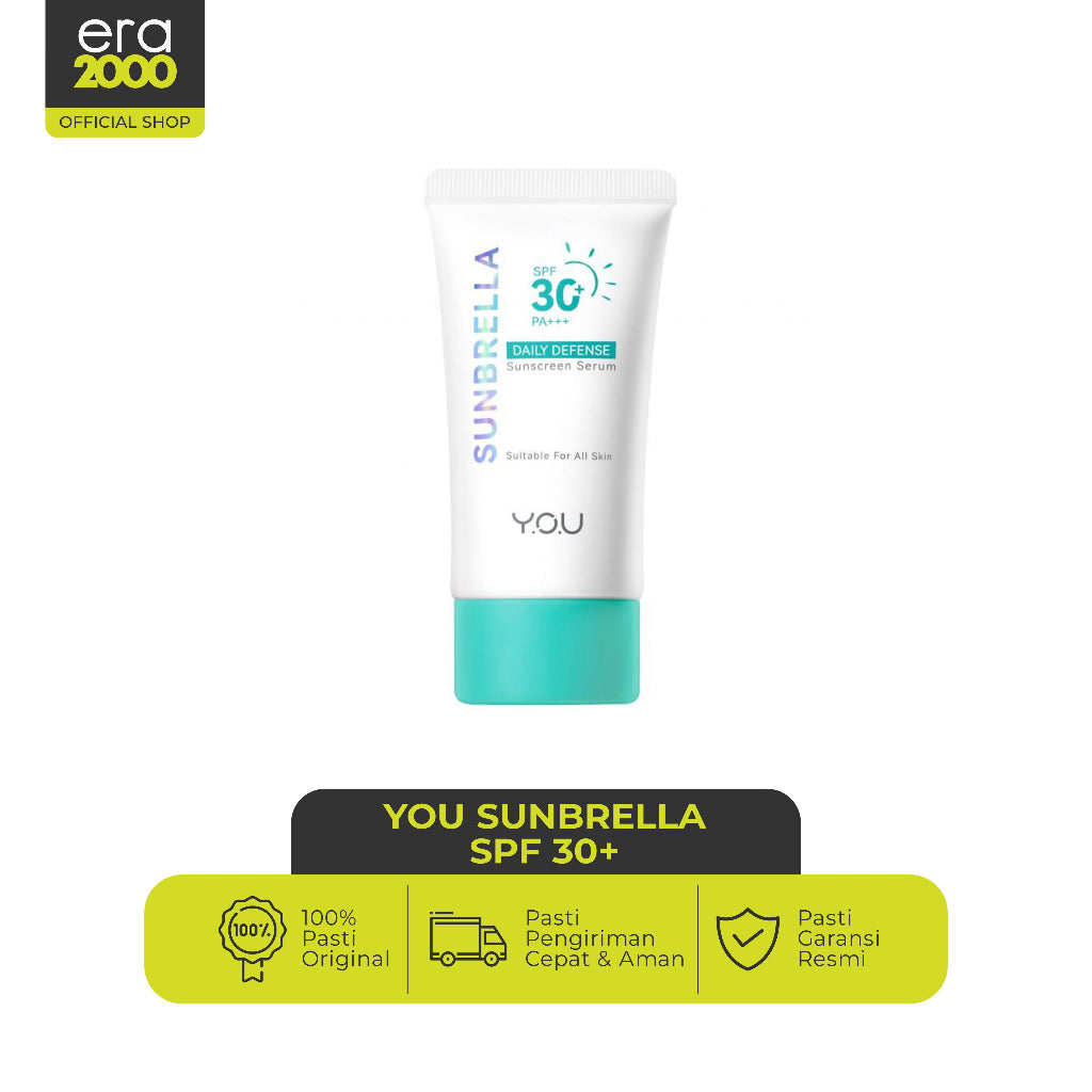 Era 2000- Y.O.U Sunbrella Sunscreen Series | Triple UV, 2% Niacinamide Brightening, Tone Up, Acnecare, Airy Outdoor