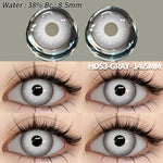 Eyeshare Softlens Lensa Kontak Mata Putih Cosplay Halloween Softlen Putih