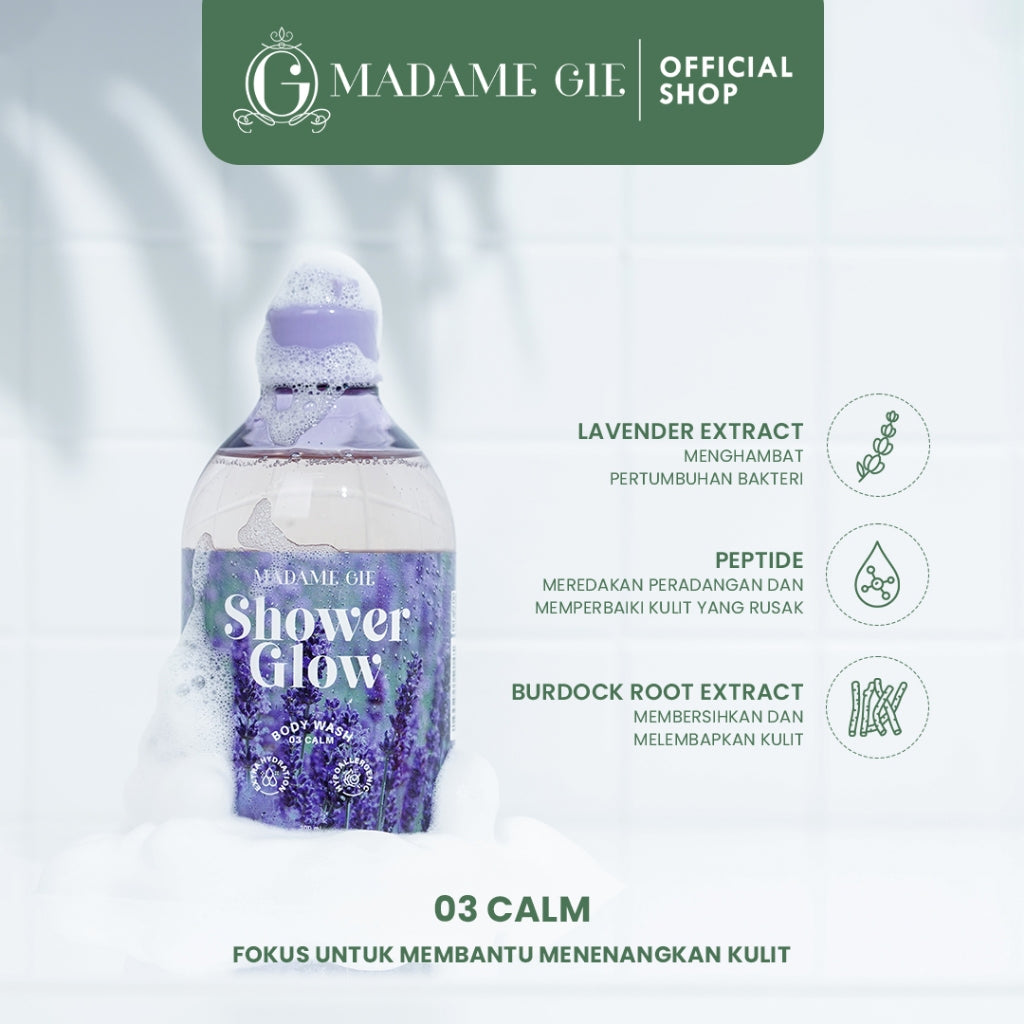 Madame Gie Shower Glow - Hypoallergenic Sabun Mandi