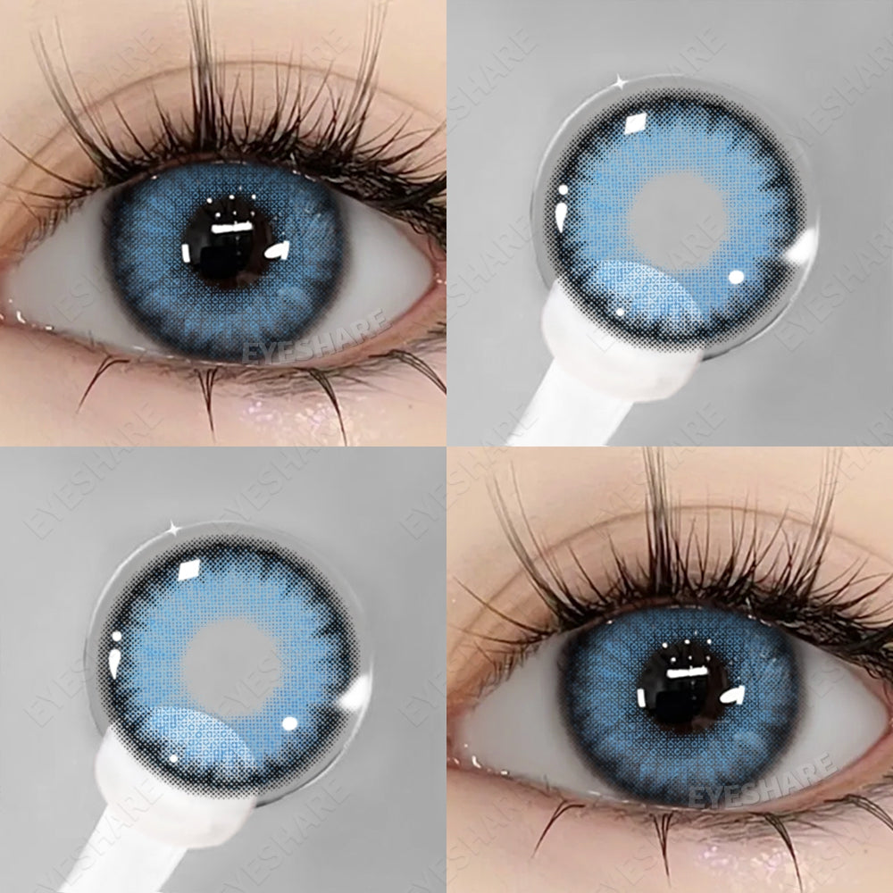 Eyeshare Softlens Bali Gray 14.2mm 1Pasang Lensa Kontak Soft Soflens Mata