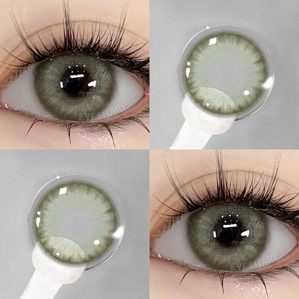 Eyeshare Softlens Bali Gray 14.2mm 1Pasang Lensa Kontak Soft Soflens Mata