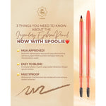 [Super Pack !!!] Viva Queen Eye Brow Pencil (WATERPROOF, SMUDGEPROOF & TRANSFERPROOF)  - tersedia 3 varian warna