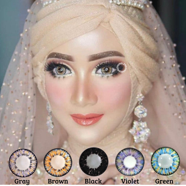 SHINELENS My Dolly Eye 20.8mm Big Eye Wedding Lens / Softlen My Dolly Eye Glamours by Pinkinsoftlens - softlens pengantin normal minus big eye