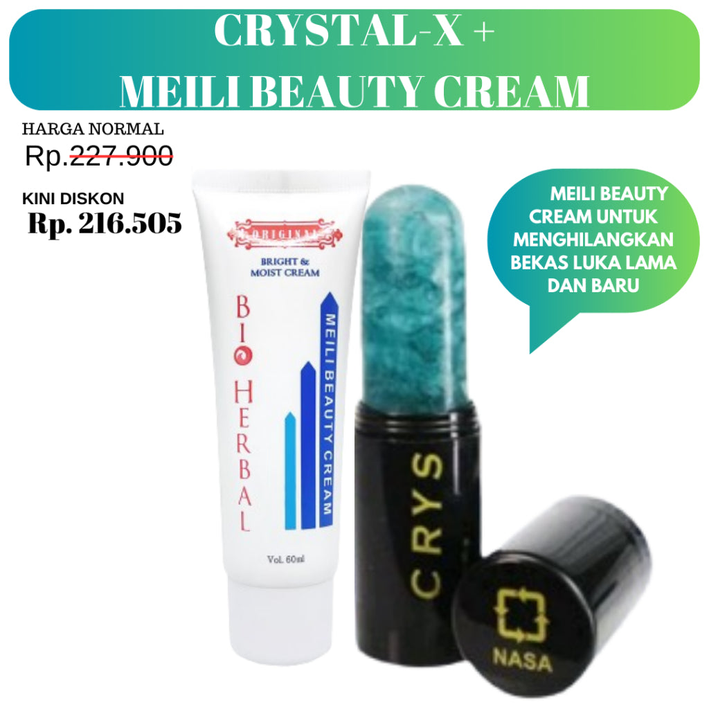 (KEMASAN BARU) CRYSTAL X NASA Cristal X Nasa Original Keristal X Kristal X NCX Asli
