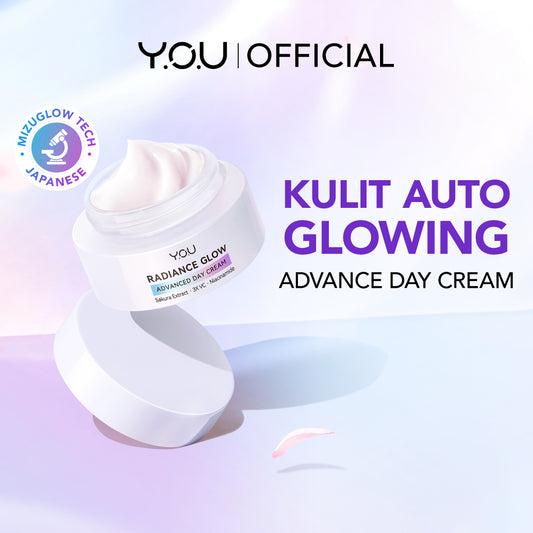 YOU Radiance Glow Advanced Day Cream Brightening Vitamin C Niacinamide UV Protection [Hot Selling]