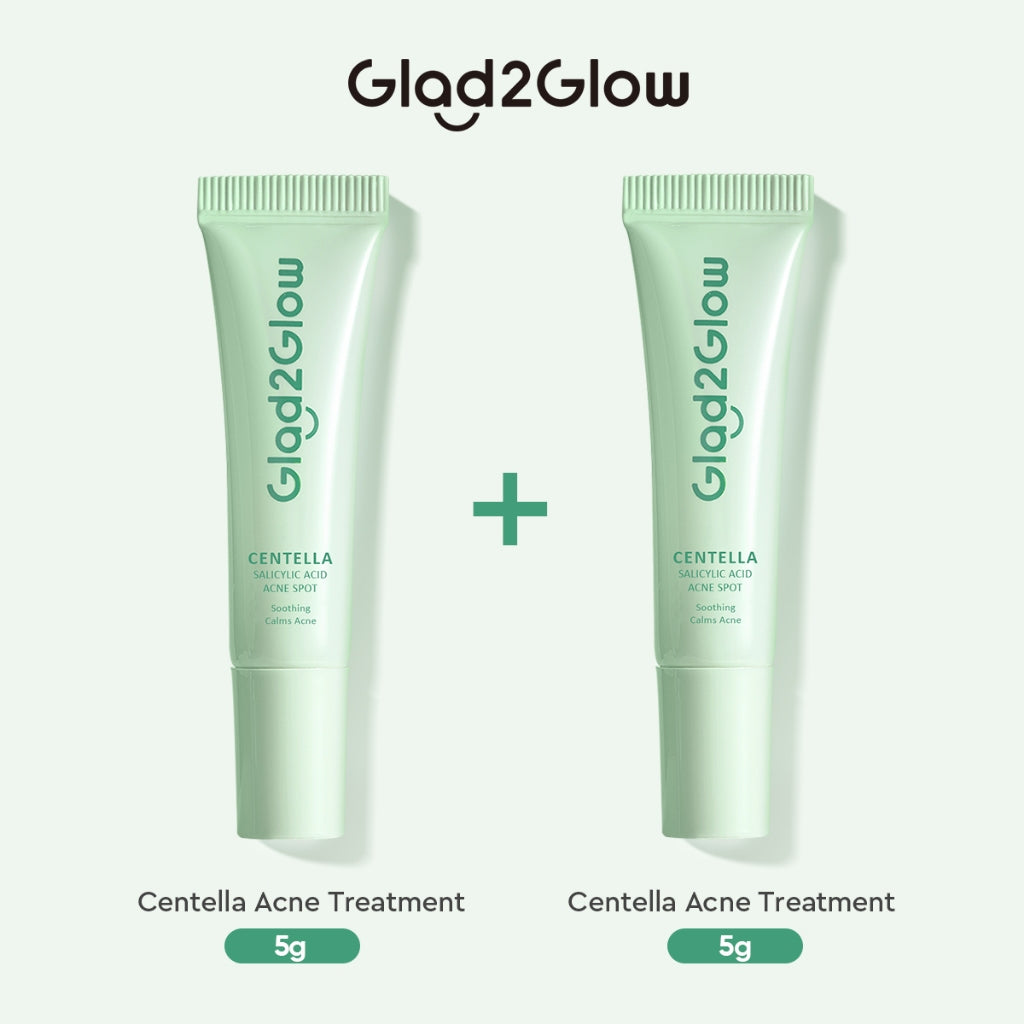 Glad2Glow Salicylic Acid Overnight Acne Spot Cream Treatment with Centella | Obat Jerawat Salep Jerawat Acne Gel Anti Acne Cream penghilang bekas jerawat g2glow acne patch jerawat obat totol jerawat G2G official store