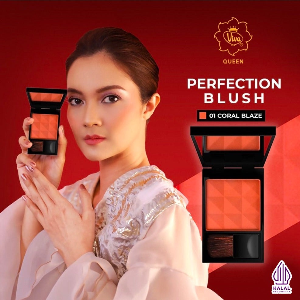 Viva Queen Perfection Blush - tersedia 3 varian warna
