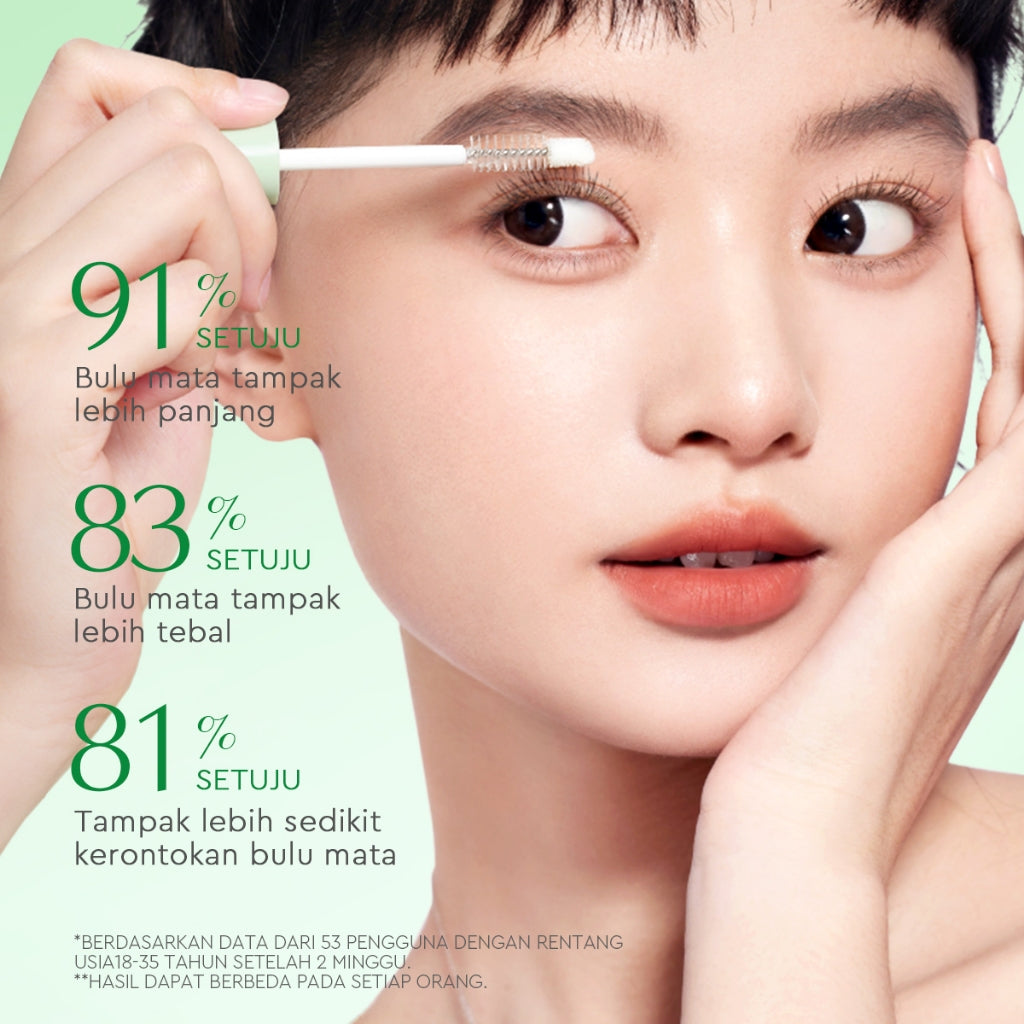 Glad2Glow 2in1 Eyelash & BROW INTENSE SERUM Eyelash Extension -Serum Penumbuh Bulu Mata dan Alis g2glow official store