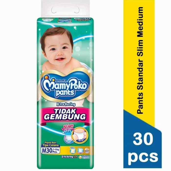POPOK BAYI MAMY POKO X-TRA XTRA KERING STANDARD STANDAR XL  XXL L M S NB CELANA PEREKAT