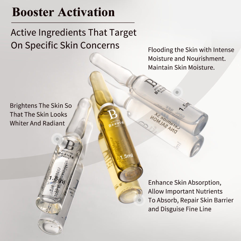PREMIERE BEAUTE [New Formula] New Booster Activation RetinAL Advance Repair Ampoule  10x1.5ml Repair the Barrier RETINOL  SAMPHIRA COLLAGEN