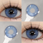 Eyeshare Softlens Blue 1Pasang 14.0mm-14.5mm Lensa Kontak Warna Normal Softlen