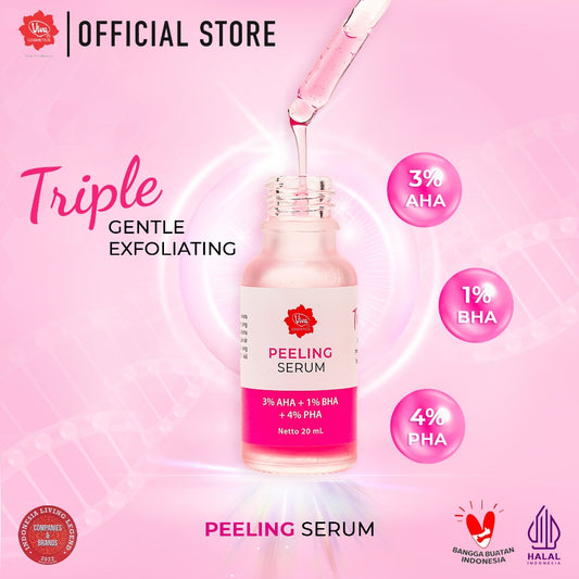 Viva Peeling Serum with Glycolic Acid (AHA), Salycilic Acid (BHA), Gluconolactone (PHA) - 20ml