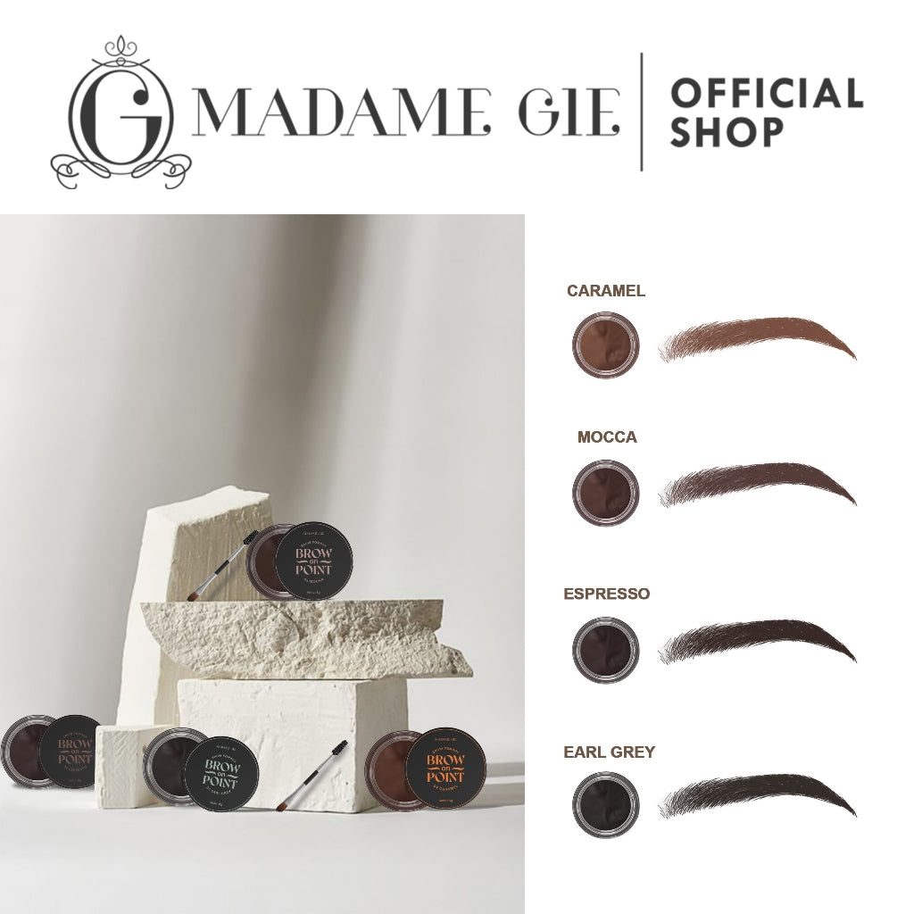 [FLASH SALE] Madame Gie Madame Brow On Point – Make Up Eyebrow Pensil Alis Waterproof