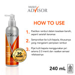 Makarizo Advisor Anti-Hair Fall Defense Hair & Scalp Tonic 220 mL & 240 mL