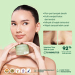NPURE CENTELLA ASIATICA ACNE CLEAR CHOCOMINT CLAY MASK / Masker Anti Jerawat Komedo / Masker Kulit Berminyak