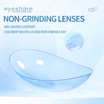 Eyeshare Clear Blue Softlens Minus(-1.00~-6.00) 14.0mm Tanpa Warna Mata Softlen Lensa Kontak