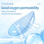 Eyeshare Clear Blue Softlens Minus(-1.00~-6.00) 14.0mm Tanpa Warna Mata Softlen Lensa Kontak