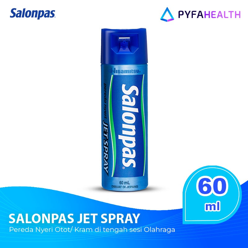 SALONPAS JET SPRAY 60 ML BOTOL / 118 ml