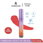 [BUY 2 GET 3] 2pcs Purbasari Velvet Lip Cream FREE Purbasari Flawless TWC