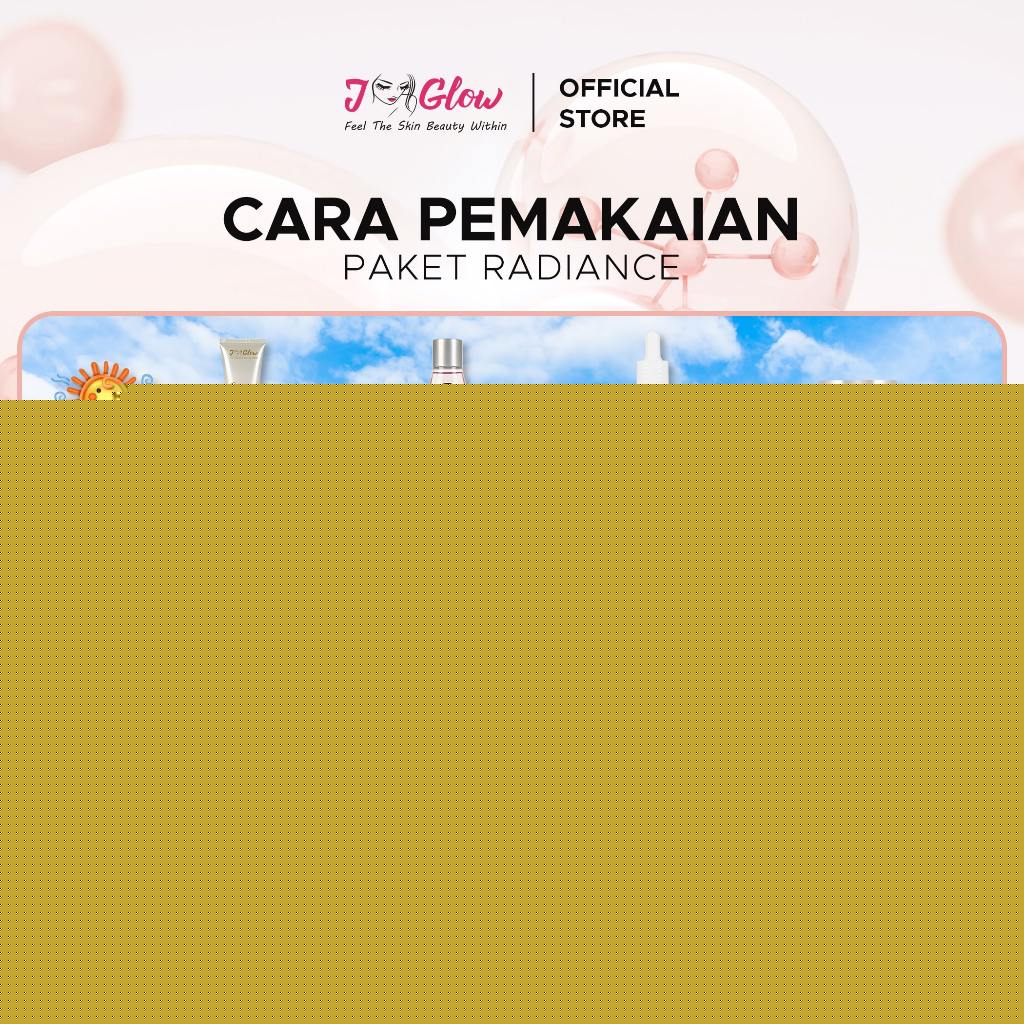 JGLOW Radiance Serum Normal Cywhite membantu kulit tampak lebih cerah 20 ml
