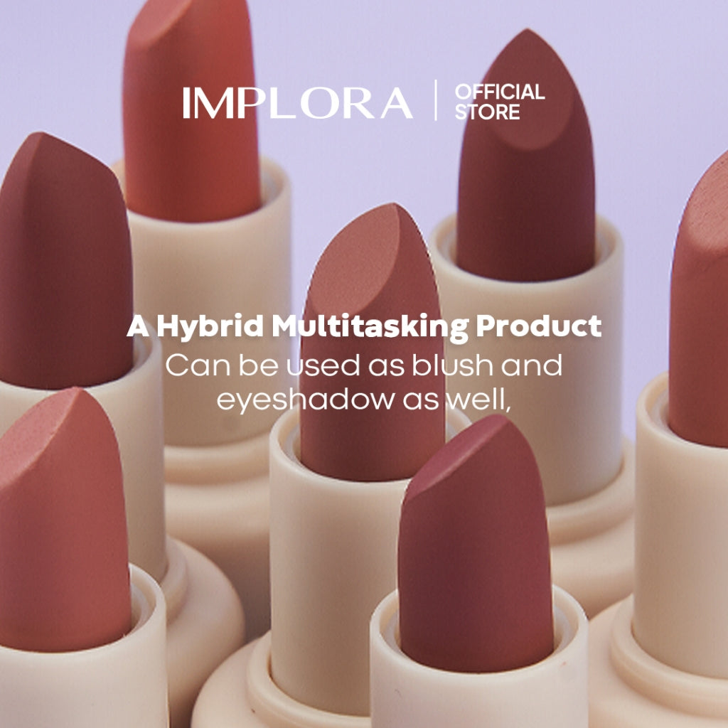 Implora Day To Day Lip Bullet | Lipstick Keychain | Free Gantungan Kunci
