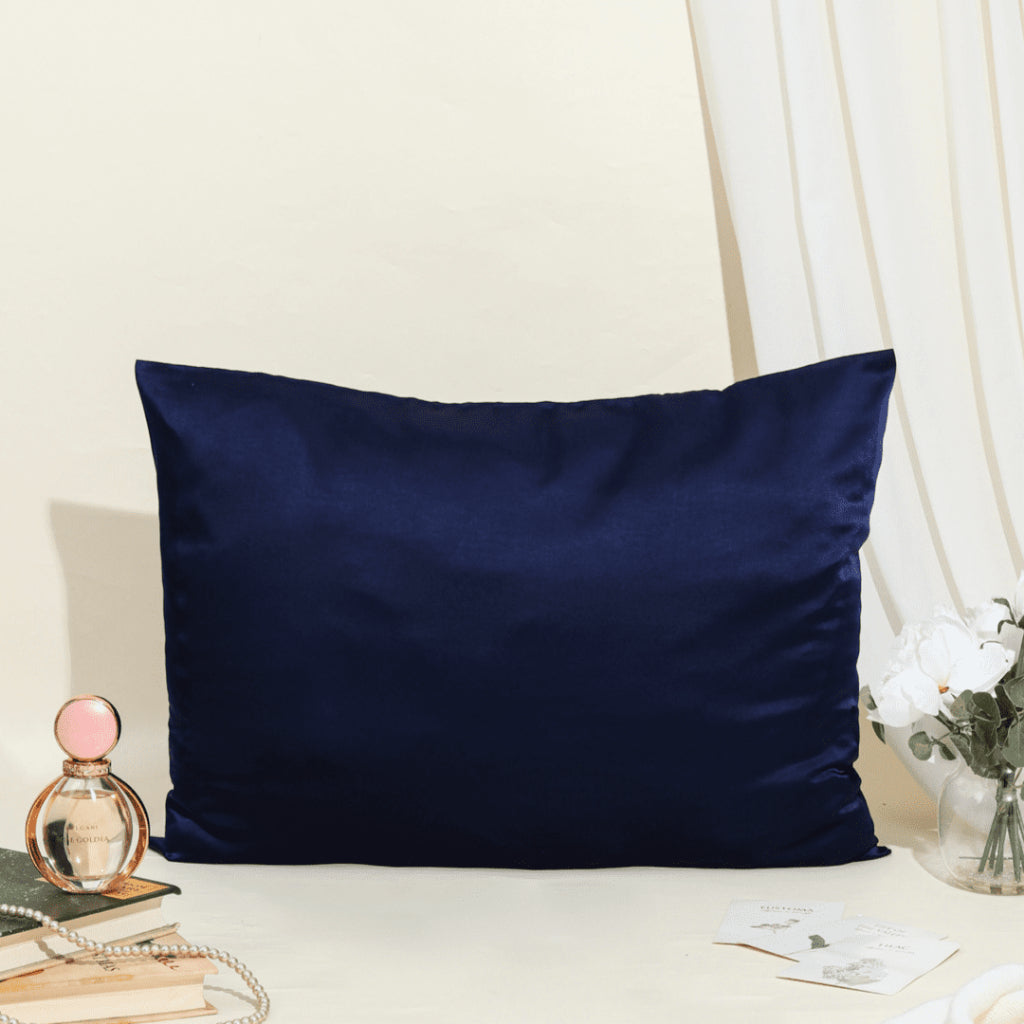 Sarung Bantal Cinta PREMIUM Satin Silk Adem Halus Soulmate Bedsheet King Size Pillowcase Terli Beauty Sarung Bantal Jumbo