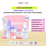 ADLEEVA - [BUNDLE SET] ACNE / WHITENING GLOWING SET (Paket Complete + Moisturizer + Essence) (PAKET HEMAT UNTUNG BANYAK)