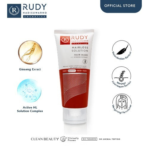 Rudy Hadisuwarno Cosmetics Hairloss Solution Hair Mask