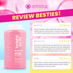 [SPECIAL 11.11] NEW! Emina Bright Stuff Loose Powder 55 g - Bedak Tabur Cerah Instan, Hasil Matte, Oil Control