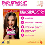 Makarizo Hair Energy Easy Straight - STRONG 80 mL Pelurus Rambut