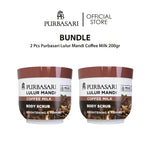 [Bundle Lebih Hemat] Purbasari Lulur Mandi 200gr - Body Scrub Mencerahkan - Melembabkan - menyamarkan flek hitam