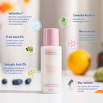 [EXFOLIATING TONER] This is Your Clarifying Toner Skin Gentle Exfoliating Toner 100ml White Ten, AHA 3% BHA 2% Salicylic Acid 2%, Fruit Acid 3% Niacinamide | Mengangkat Sel Kulit Mati, Menyeimbangkan pH Kulit | Untuk Kulit Berminyak, Bruntusan, Jerawat