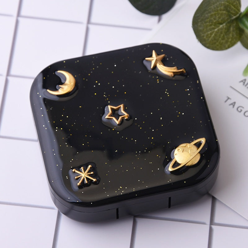 Eyeshare Kotak Softlens Kotak Softlens Langit Berbintang Hitam Kotak Lensa Kontak
