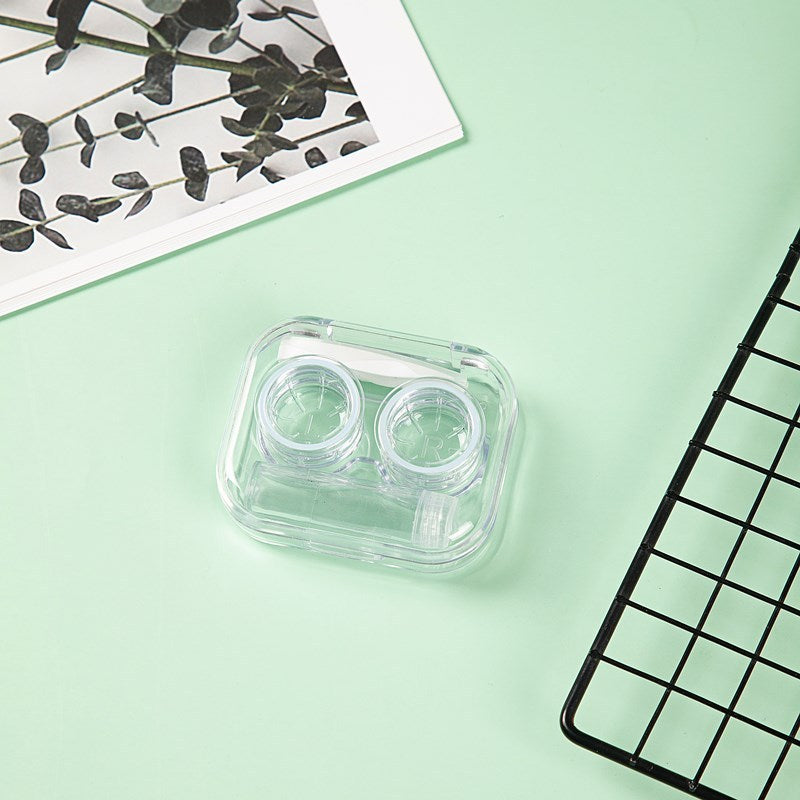 Eyeshare Softlen case softlens case warna transparan all-in-one