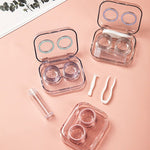 Eyeshare Softlen case softlens case warna transparan all-in-one