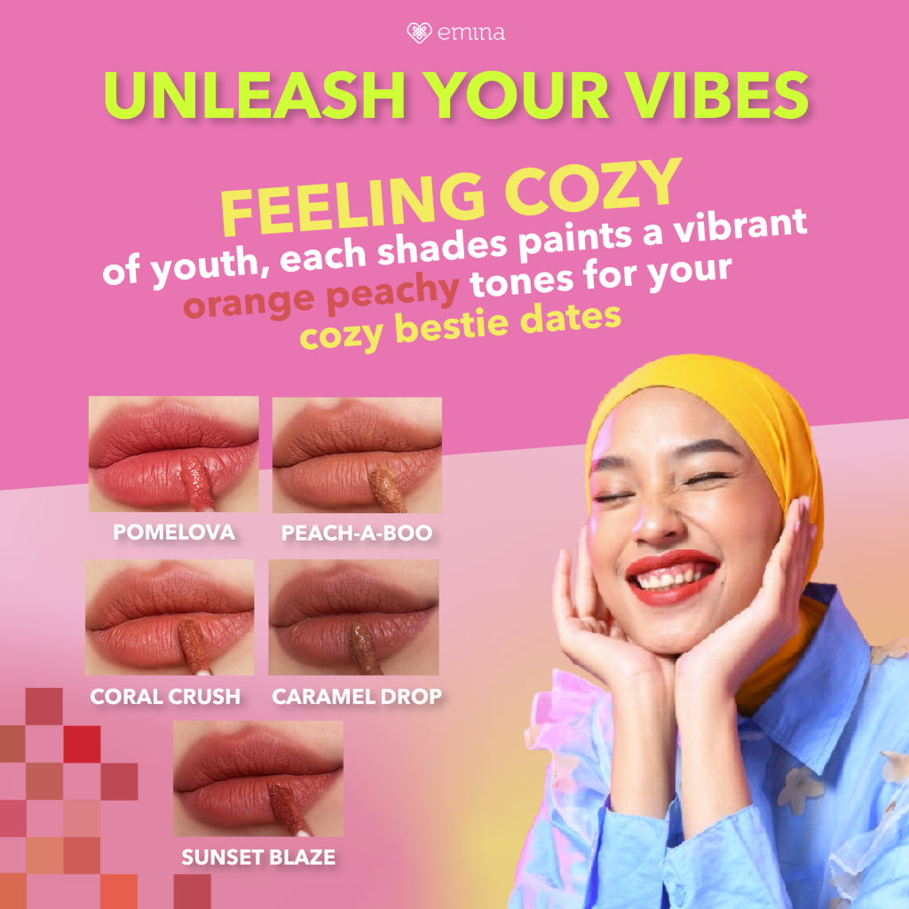 NEW! Emina Creamatte 4 g - Comfily Matte 9x Moist Boost