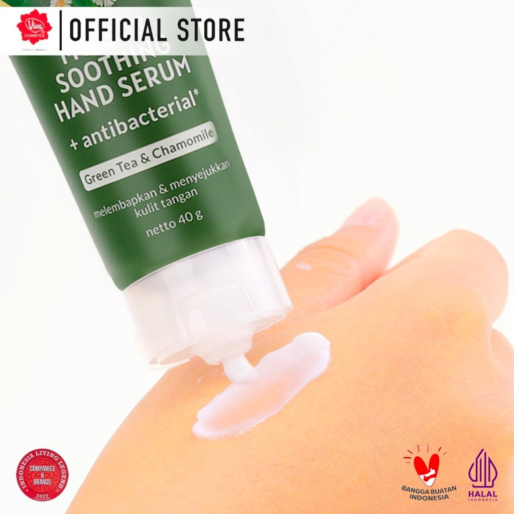 Viva White Hand Serum + Antibacterial with Moisturizing Complex, pH Balanced & Vitamins (VIT E & PRO VIT B5) - tersedia 3 varian