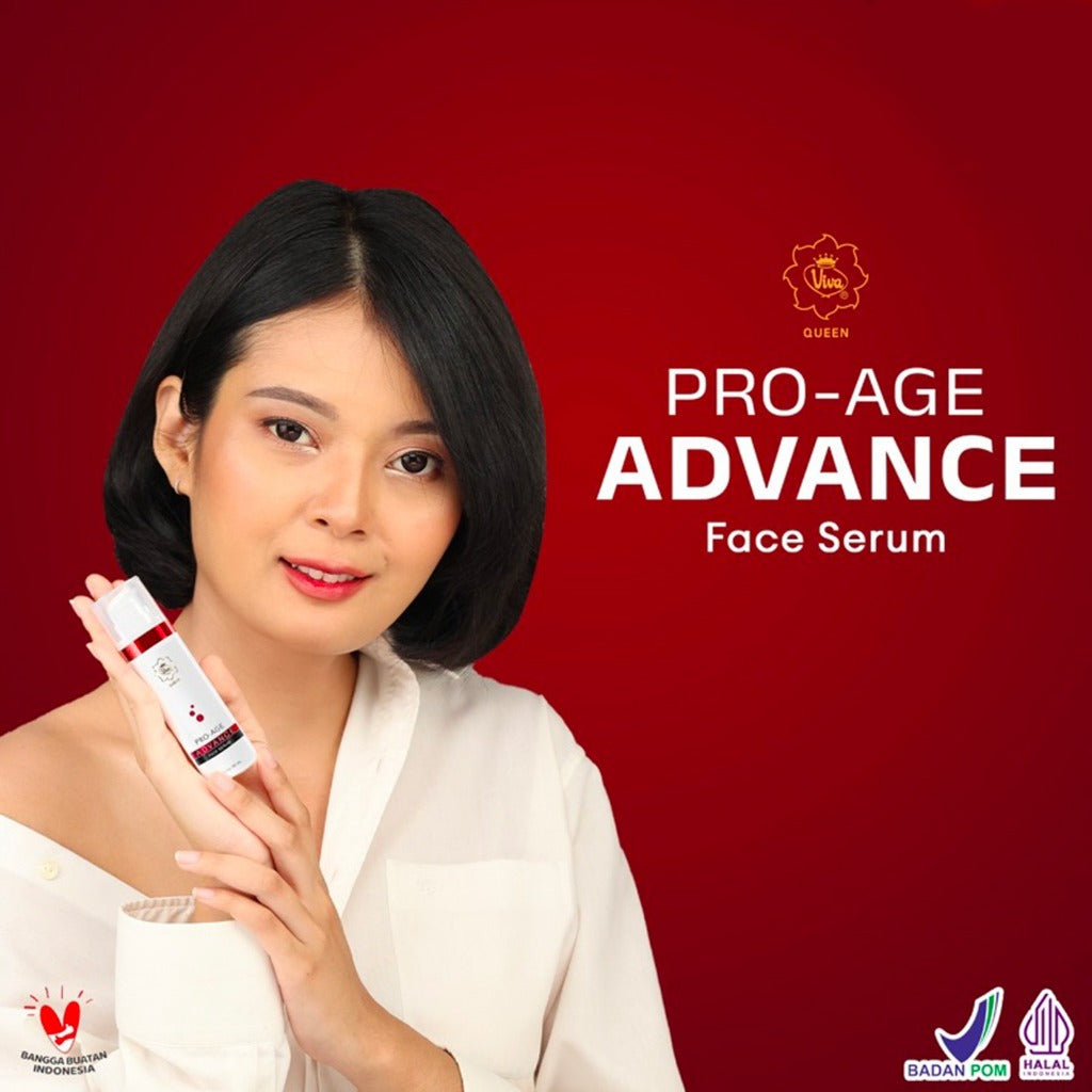 Viva Queen Pro-Age Advance Face Serum with HYDROLYZED HYALURONIC ACID, TRIPLE ESSENTIAL CERAMIDE, SODIUM HYALURONATE & COLLAGEN  (30ml)