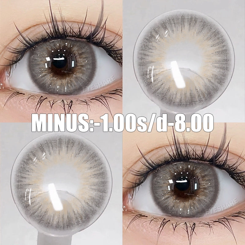 [COD] OMG softlens Minus, lensa kontak berwarna Minus (-1.00 s/d -8.00), sekali pakai tahunan