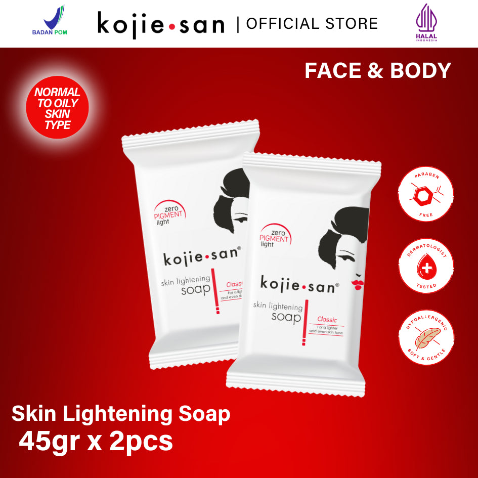 Paket Duo Kojie San Kojic Acid Soap 45gr