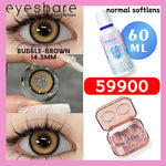 Eyeshare 1Pasang Softlens 14.5mm + Solution Cairan 60ml + kotak cermin