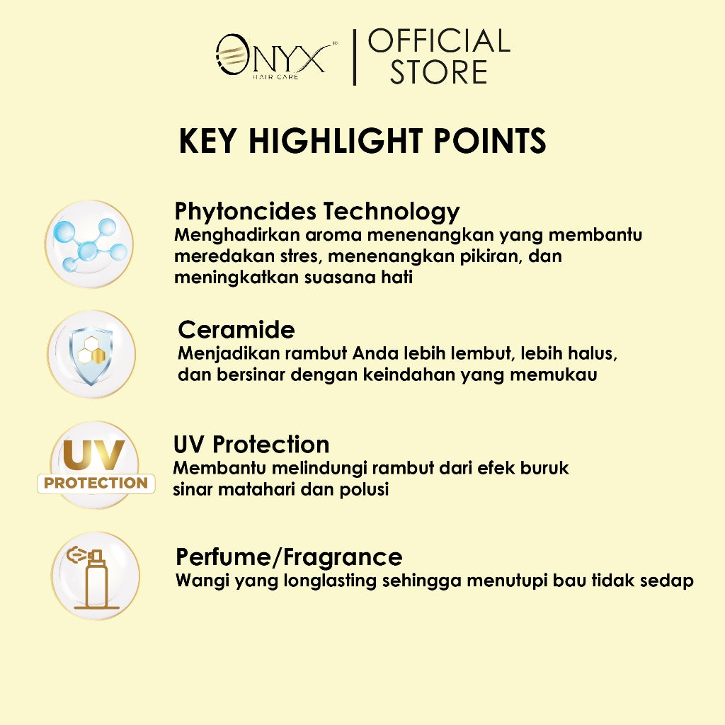 Onyx Hair Vitamin Fragrance Spray