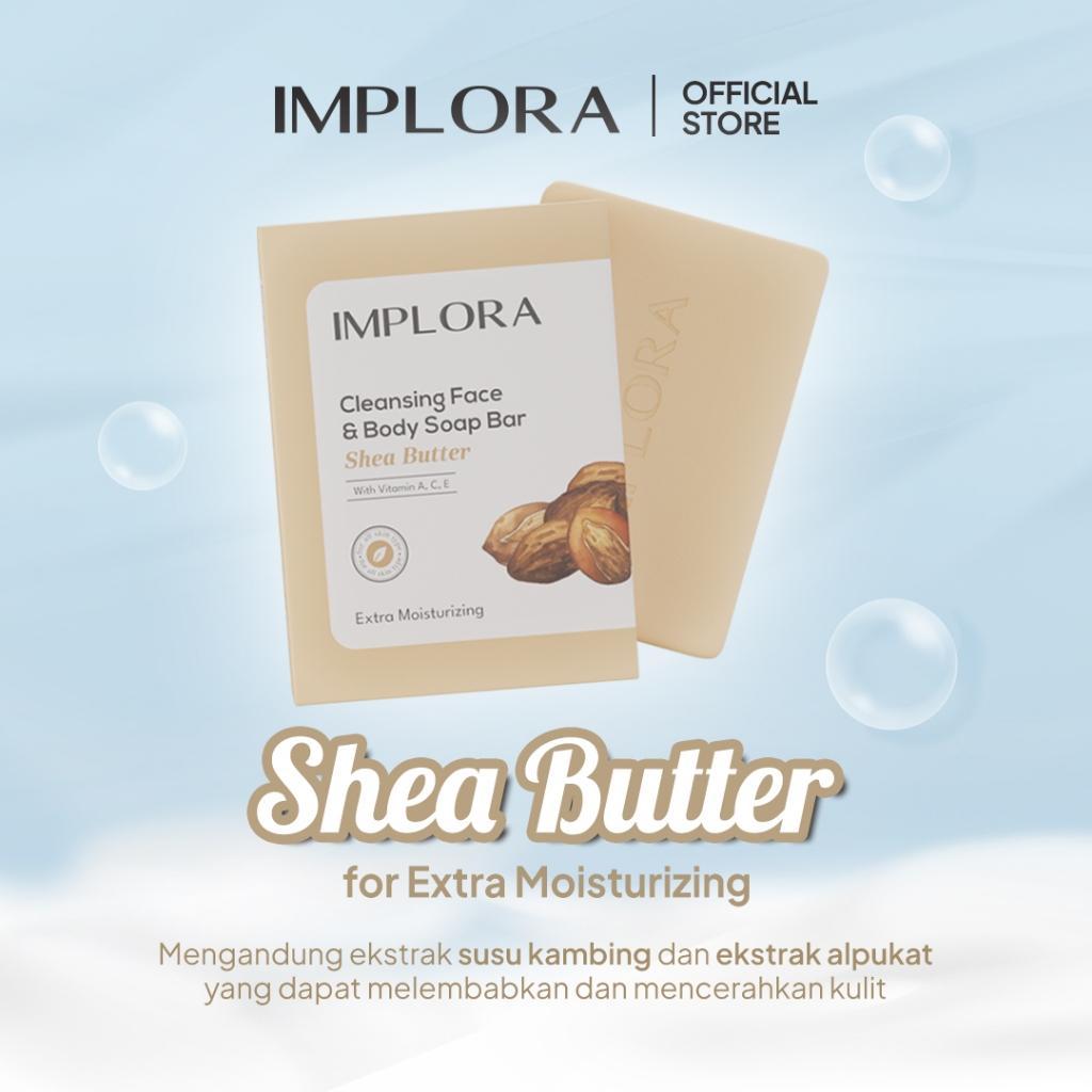 [4 PCS] Implora Cleansing Face & Body Bar Soap
