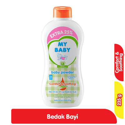 235 GRAM MY BABY POWDER FRESH FRUITY 235GR   MY BABY POWDER SWEET FLORAL 235GR   MY BABY POWDER CHAMOMILE 235GR